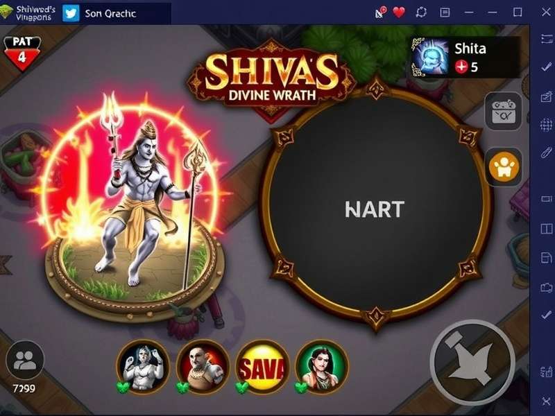Shiva S Divine Wrath Gameplay Screenshot
