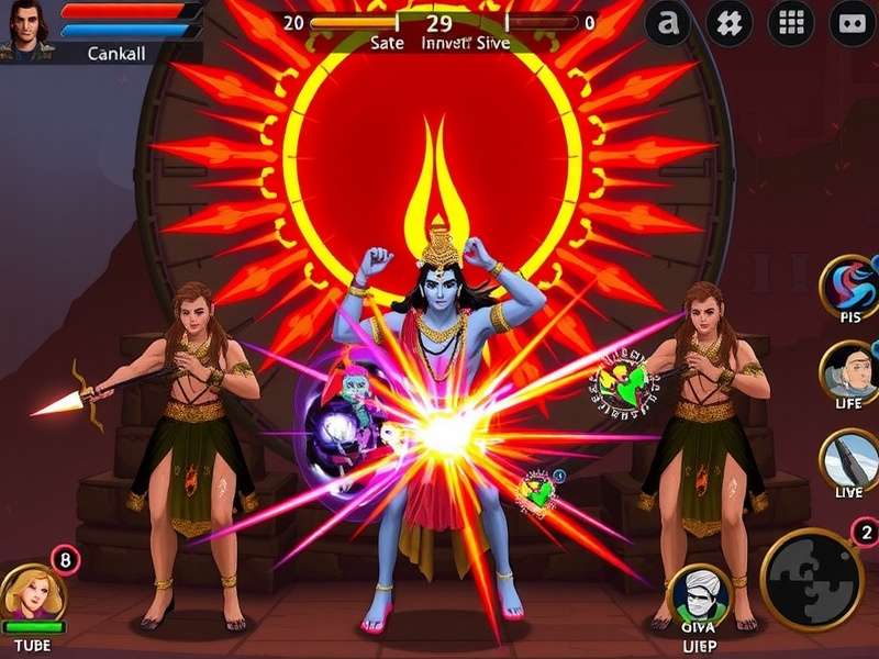 Shiva S Divine Wrath Diwali Event